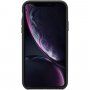 Spigen Silicone Fit tok iPhone XR - fekete