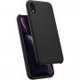 Spigen Silicone Fit tok iPhone XR - fekete