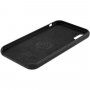 Spigen Silicone Fit tok iPhone XR - fekete
