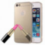 Tükrözött védőburkolat iPhone 5 / 5S / SE (2016) -re – arany