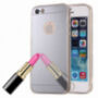 Tükrözött védőburkolat iPhone 5 / 5S / SE (2016) -re – ezüst