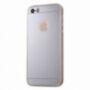 Tükrözött védőburkolat iPhone 5 / 5S / SE (2016) -re – ezüst