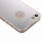 Tükrözött védőburkolat iPhone 5 / 5S / SE (2016) -re – ezüst