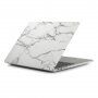 Borító márvány mintával MacBook Air 13" (A1932 / A2179 / A23379) - fehér-szürke