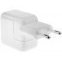 EU hállózati töltő / adapter 12W USB konektorral iPhone / iPad / iPod - fehér