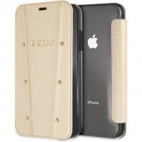 Guess Kaia Book flip cover tok iPhone 7 Plus / 8 Plus - arany