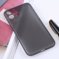 Szuper vékony matt tok iPhone 11 Pro - szürke