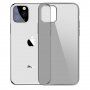 Baseus transzparens tok puha műanyagból iPhone 11 Pro Max - fekete