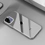 Baseus transzparens tok puha műanyagból iPhone 11 Pro Max - fekete