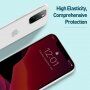 Baseus transzparens szilikon tok iPhone 11 Pro Max - fehér