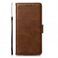 Flip cover tok állvánnyal iPhone 11 - kávés barna