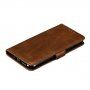 Flip cover tok állvánnyal iPhone 11 - kávés barna