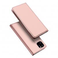 Dux Ducis flip cover tok állvánnyal iPhone 11 Pro - rózsaszín-arany