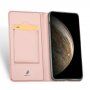 Dux Ducis flip cover tok állvánnyal iPhone 11 Pro - rózsaszín-arany