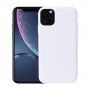 Howmark puha gumírozott tok iPhone 11 Pro Max - fehér