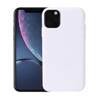 Howmark puha gumírozott tok iPhone 11 Pro Max - fehér