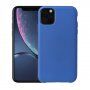 Howmark puha gumírozott tok iPhone 11 Pro Max - kék