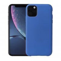 Howmark puha gumírozott tok iPhone 11 Pro Max - kék