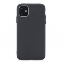 Tok puha műanyagból iPhone 11 Pro - fekete