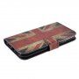 Flip cover tok állvánnyal - retró UK zászló - iPhone 11 Pro - színes