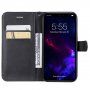 Flip cover műbőr tok állvánnyal iPhone 11 - fekete