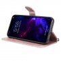 Flip cover műbőr tok állvánnyal iPhone 11 - rózsaszín-arany