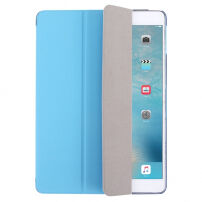 Borító állvánnyal és keményített műanyagból készült hátlappal iPad 9,7" (2017/2018) / Air -re – kék