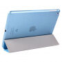 Borító állvánnyal és keményített műanyagból készült hátlappal iPad 9,7" (2017/2018) / Air -re – kék