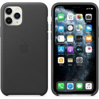 Eredeti Apple bőr tok iPhone 11 Pro Max - fekete