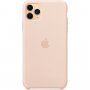 Eredeti Apple szilikon tok iPhone 11 Pro Max - homok rózsaszín