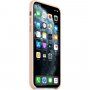 Eredeti Apple szilikon tok iPhone 11 Pro Max - homok rózsaszín