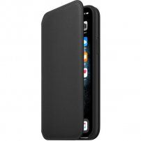 Eredeti Apple Folia bőr flip cover tok iPhone 11 Pro - fekete