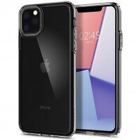 Spigen Crystal Hybrid tok iPhone 11 Pro Max - transzparens