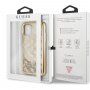 Guess 4G Peony Glitter mozgó tok iPhone 11 Pro Max - arany
