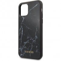 Guess Marble tok márvány mintával iPhone 11 Pro Max - fekete