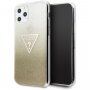Guess Solid Glitter csillogó tok iPhone 11 Pro Max - arany