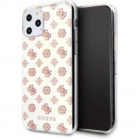 Guess Iridescent 4G Peony tok iPhone 11 Pro Max - fehér