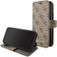Guess 4G Book flip cover tok iPhone 11 - barna