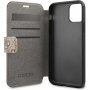 Guess 4G Book flip cover tok iPhone 11 - barna