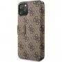 Guess 4G Book flip cover tok iPhone 11 Pro Max - barna