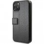 Guess Iridescent Book flip cover tok iPhone 11 - fekete