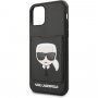 Karl Lagerfeld tok kártyatárolóval iPhone 11 Pro Max - fekete