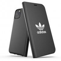 Adidas Originals Booklet Basic flip cover tok iPhone 11 Pro Max - fekete