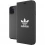 Adidas Originals Booklet Basic flip cover tok iPhone 11 Pro Max - fekete