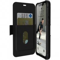 UAG Metropolis tartós flip cover tok iPhone 11 - fekete