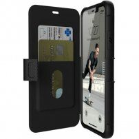 UAG Metropolis tartós flip cover tok iPhone 11 Pro Max - fekete