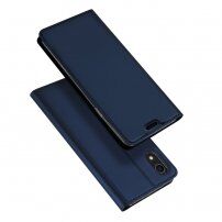 Dux Ducis flip cover tok iPhone XR - sötétkék