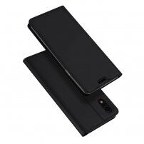 Dux Ducis flip cover tok iPhone XR - fekete
