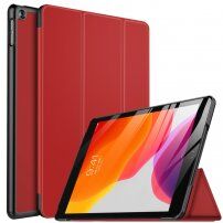 Smart borító állvánnyal és alvás funkcióval iPad 10,2" (2019-2021) - piros