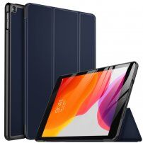 Smart borító állvánnyal és alvás funkcióval iPad 10,2" (2019-2021) - kék